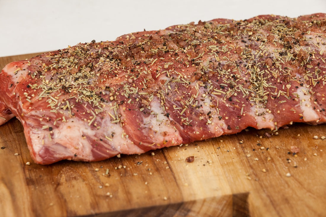 How long should I cook a rack of ribs?