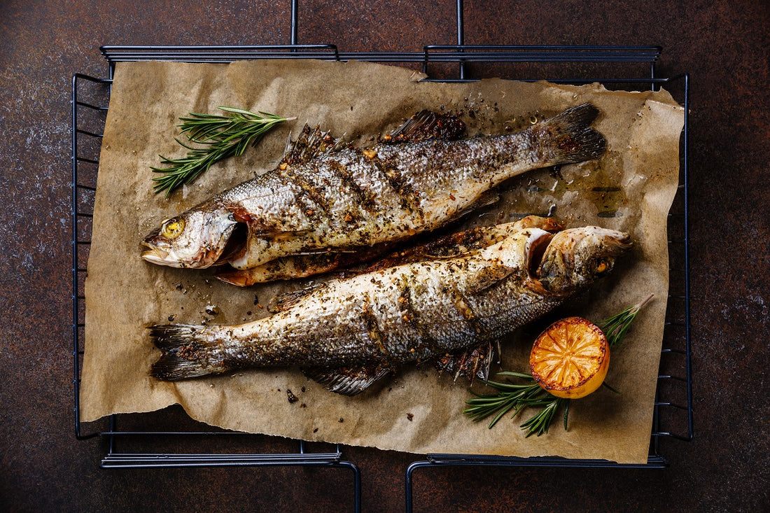 Roast sea bass recipe