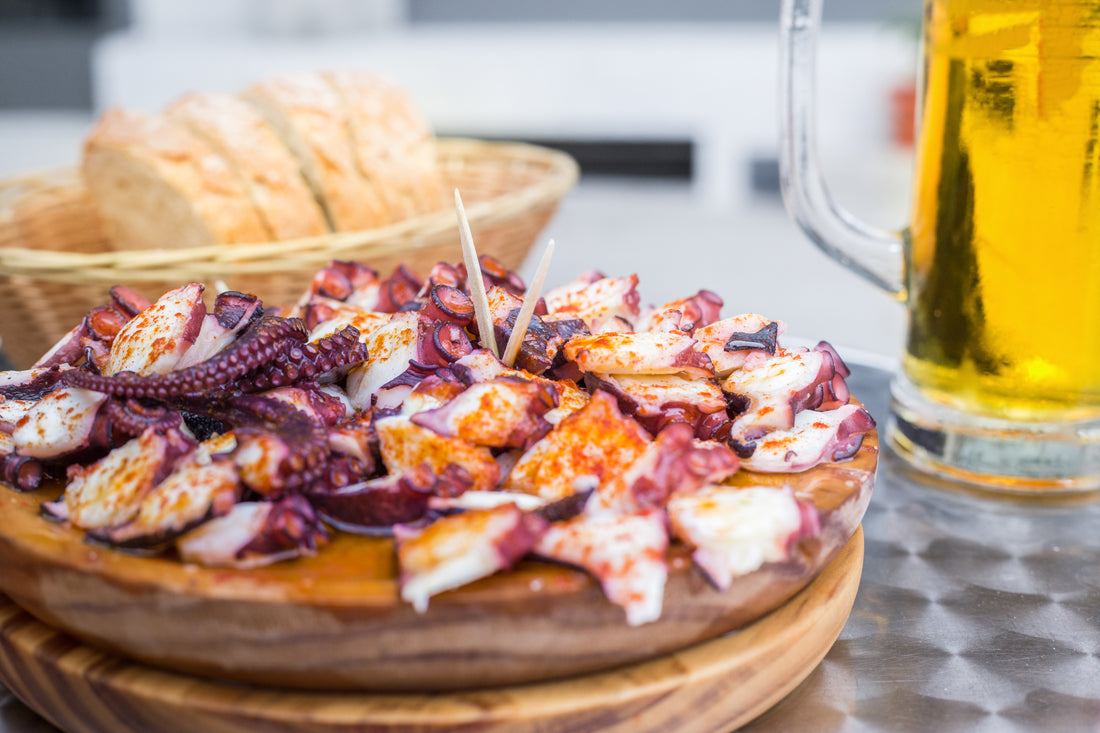 Octopus Galician-style