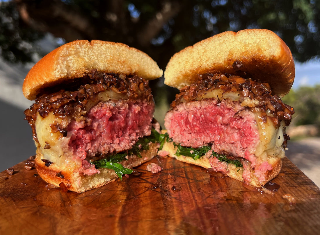 Teriyaki Ibérico-Wagyu Blend Burger
