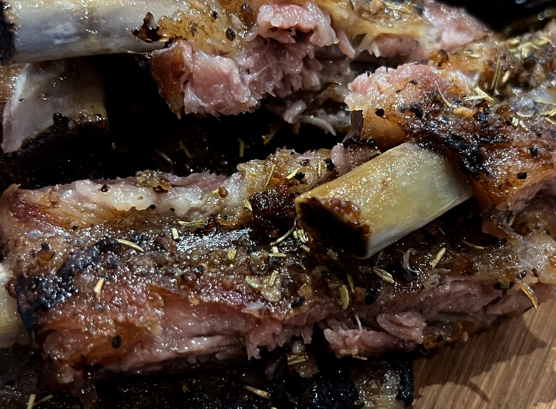 Slow Cooked Ibérico St. Louis Ribs with The New Primal’s Classic Steak-Seasoned