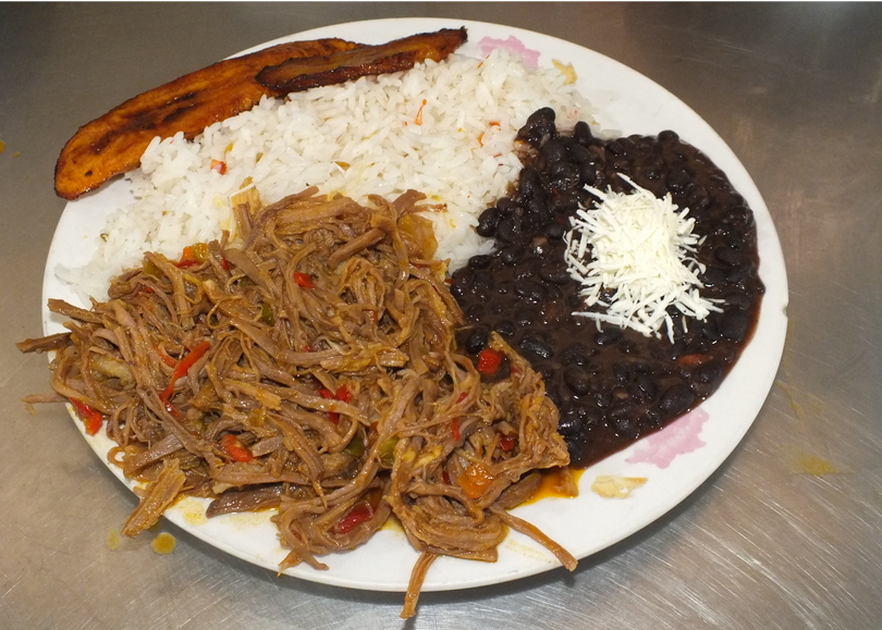 Carne mechad (larded meat)