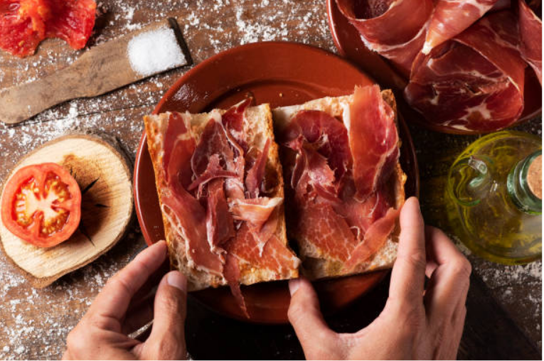 Ibérico Ham Sandwich