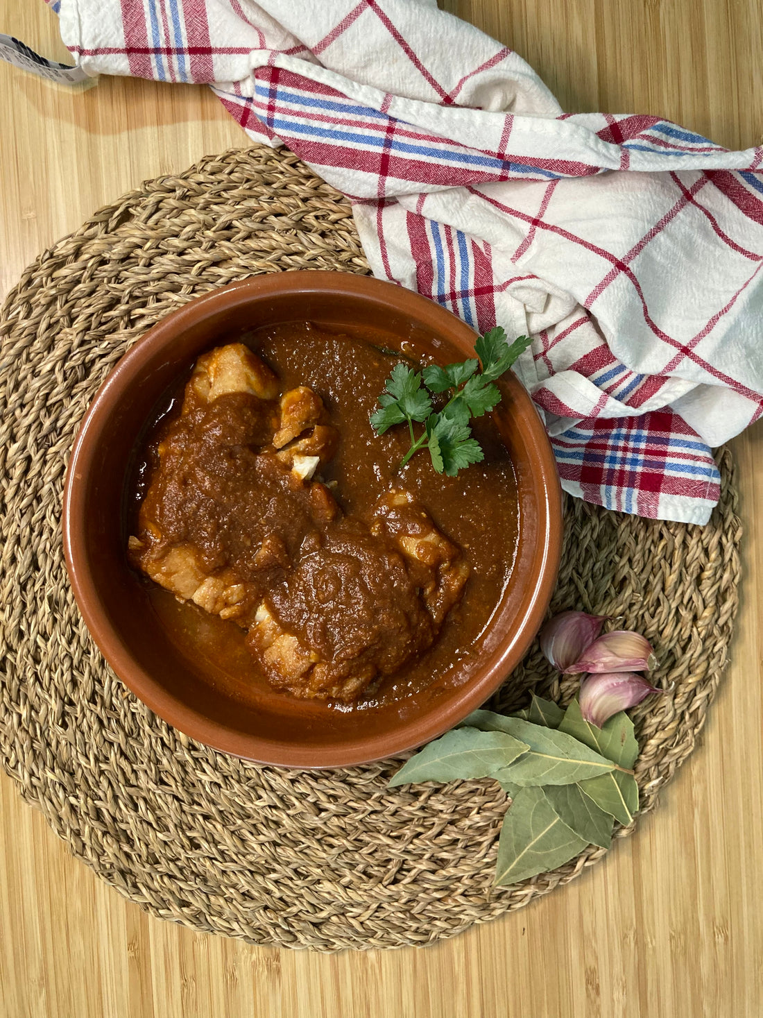 Bacalao in Biscayan Sauce