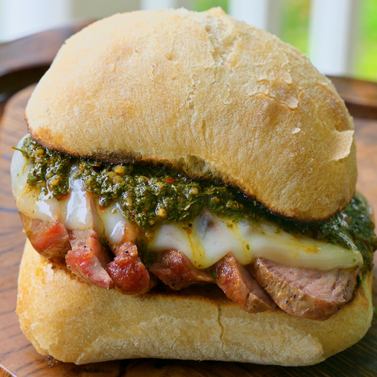 Iberico Pork and Chimichurri Sandwich