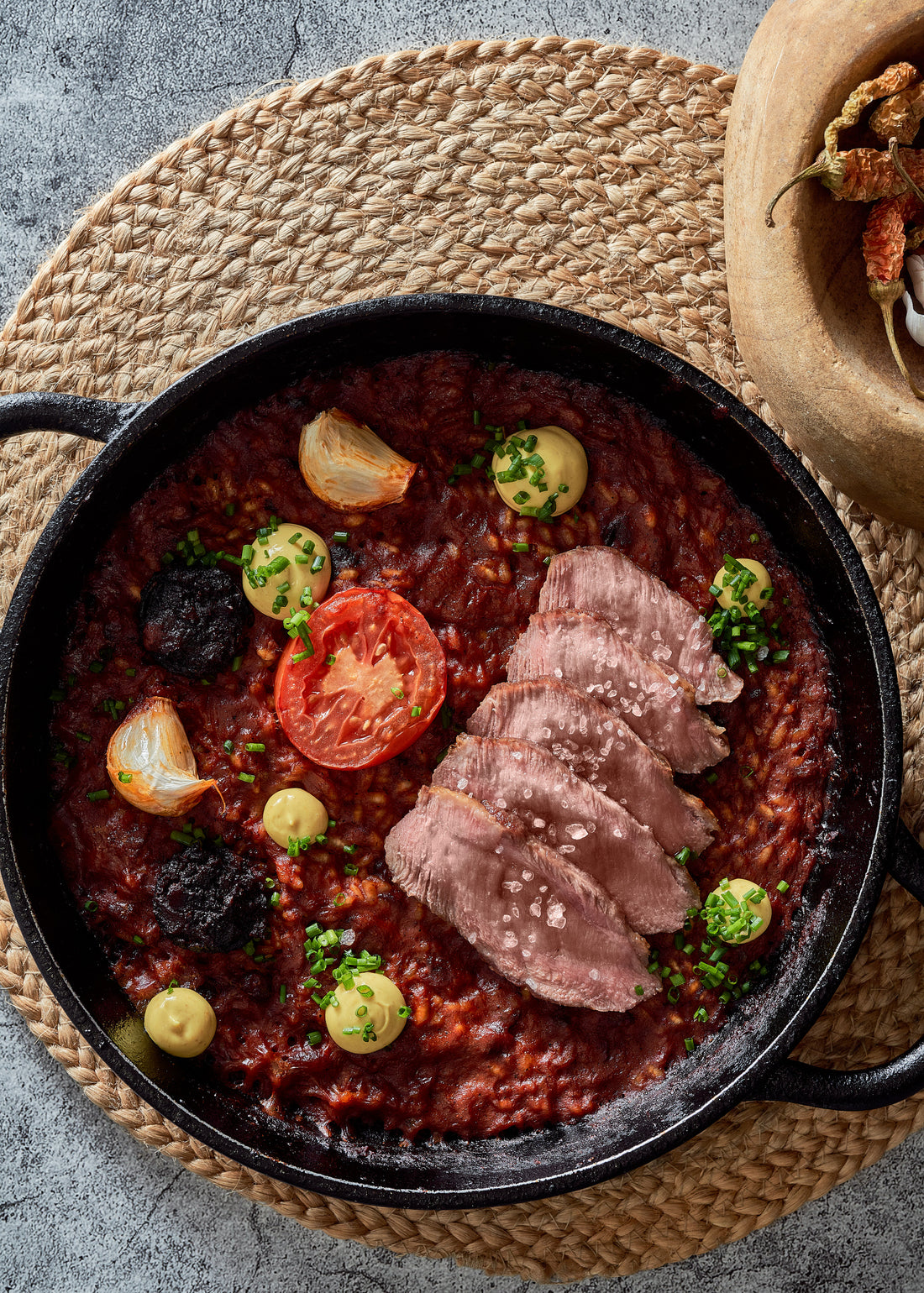 Iberian Pork with Mountain Rice