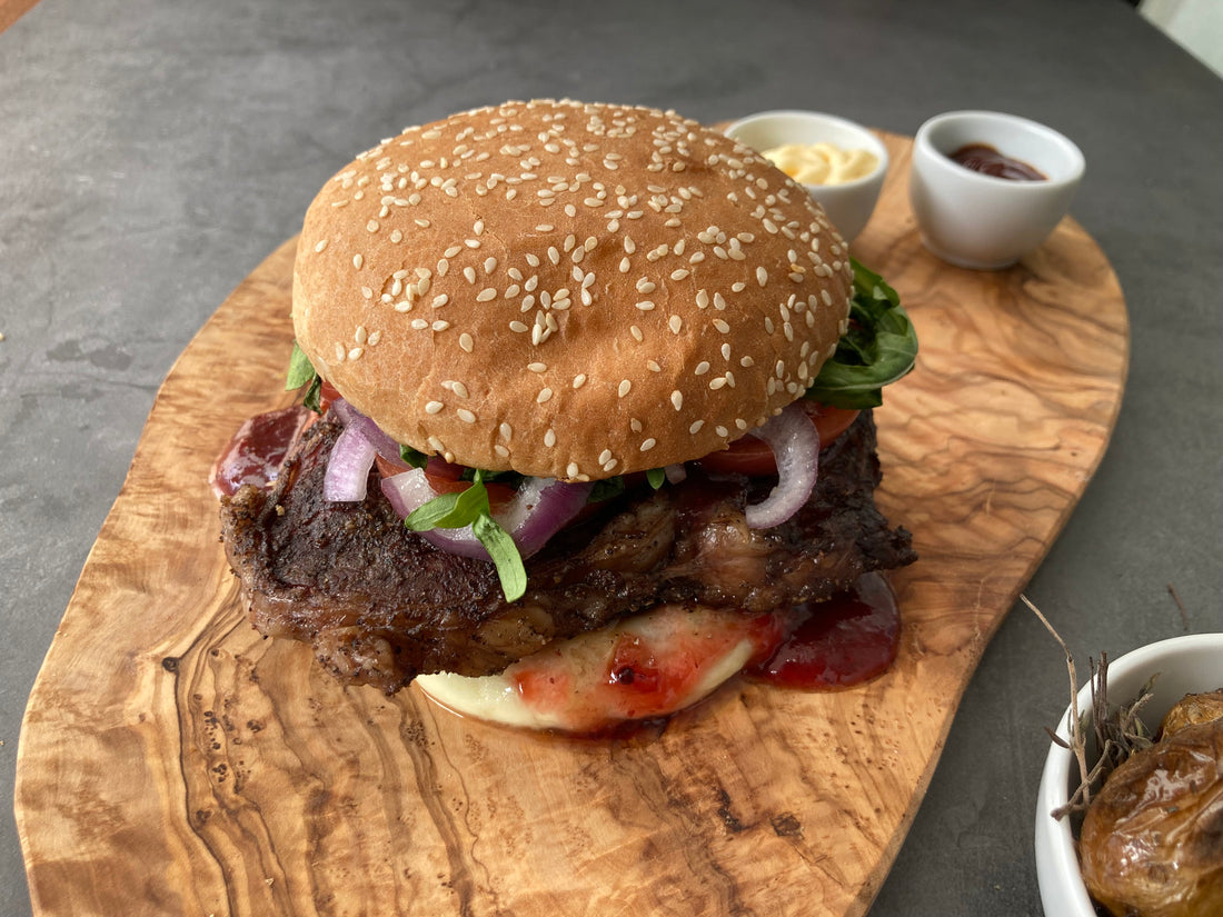 Rib Eye Burger