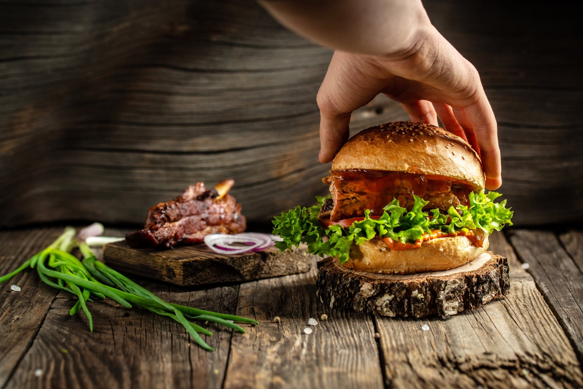 Boneless Sous Vide Rib Burger – Campo Grande