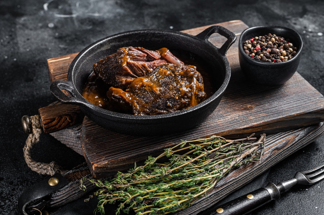 Beef Cheeks with Red Wine
