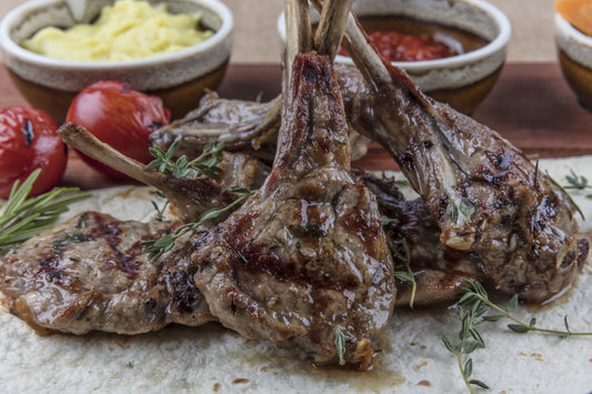 Grilled lamb chops