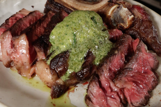 Perfectly Seared Single-Cut Vaca Vieja Steak with Café de Paris Butter