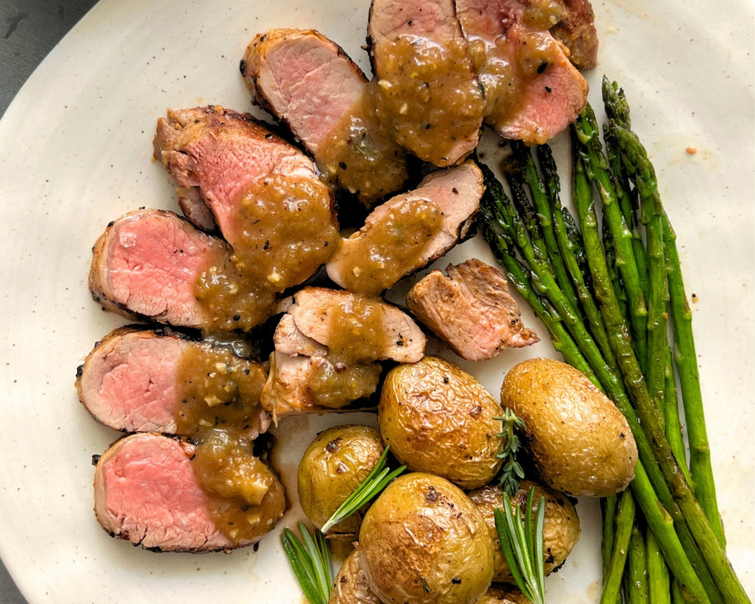 Beer-Braised Pork Tenderloin