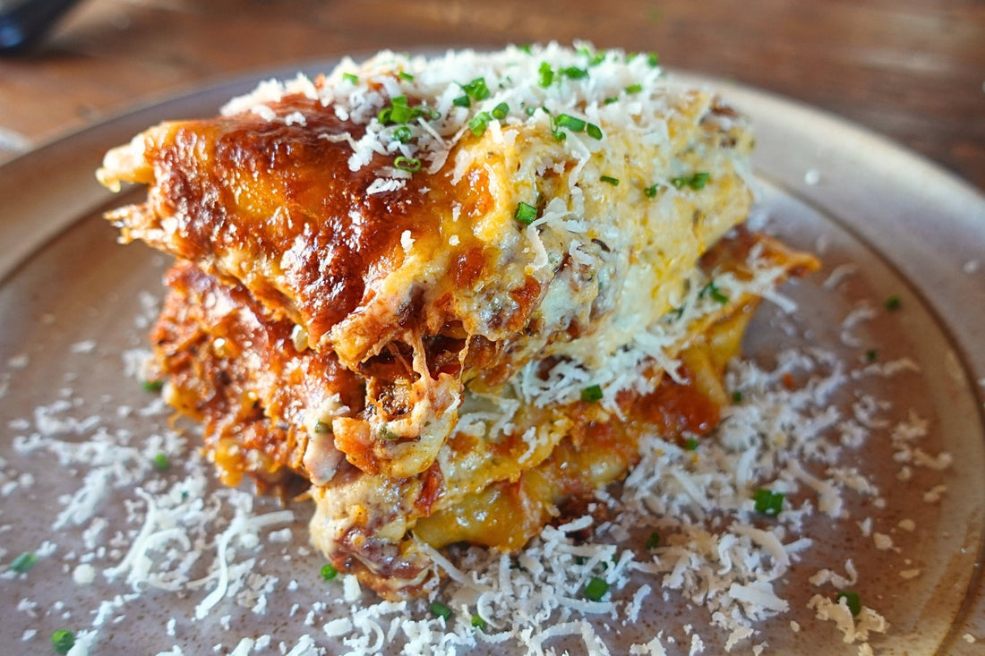 Smoked Coppa Lasagna with Herby Béchamel & Parmesan