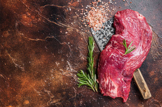 How to cut the flank steak?
