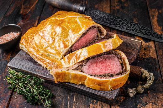 Loin Roast Wellington: featuring our sliced shoulder ham