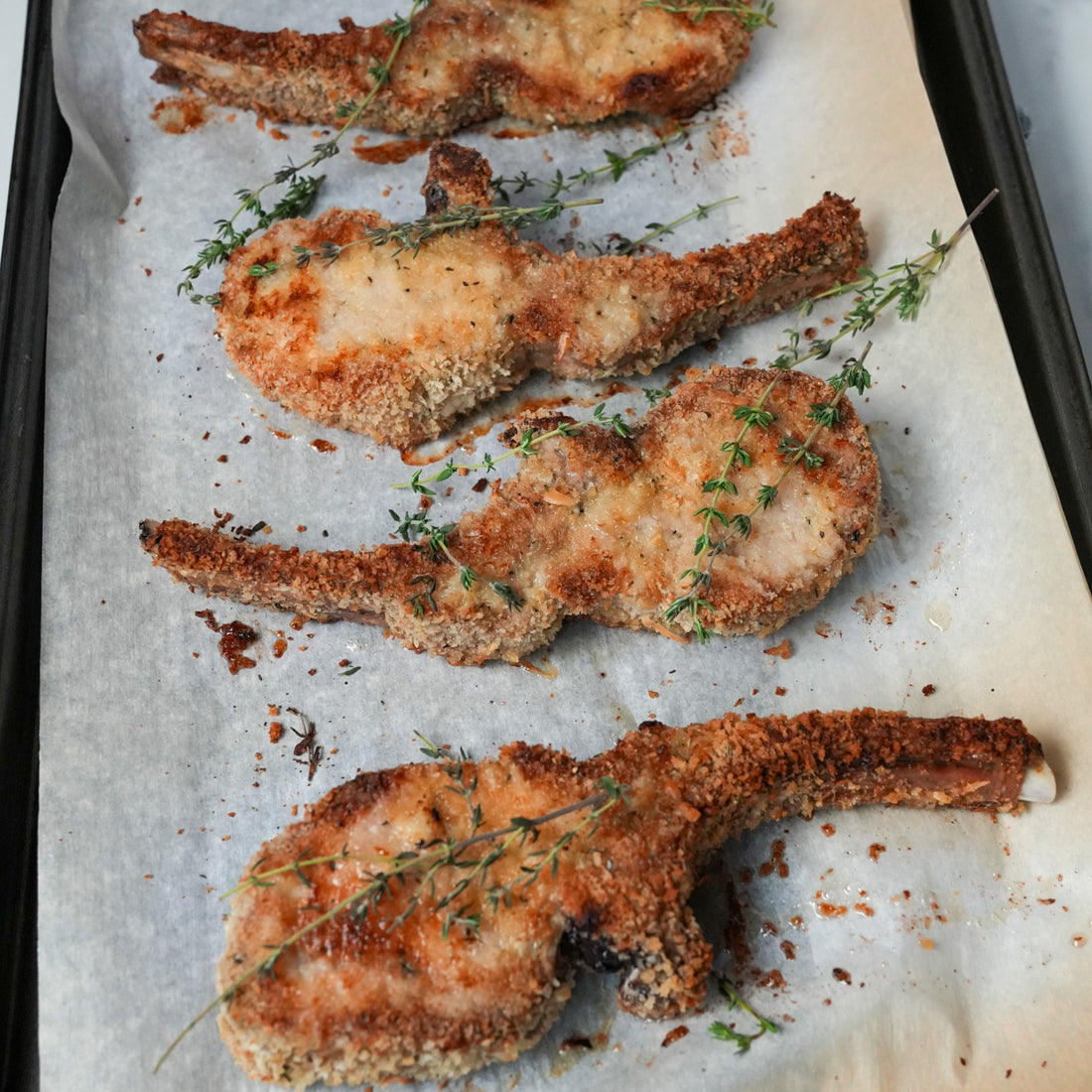 Crispy Baked Pork Rib Racks