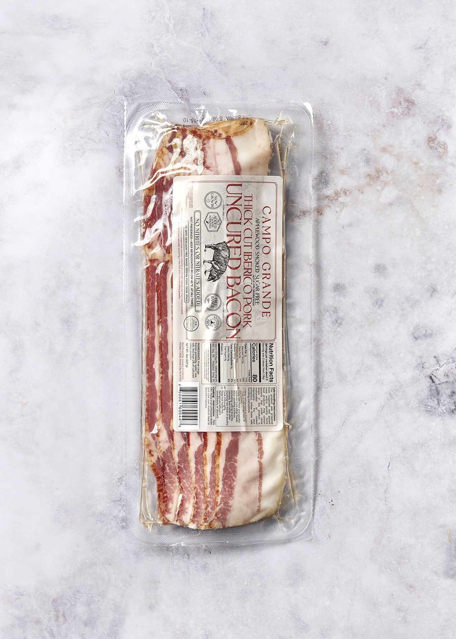 Ibérico Thick-cut Apple Wood Smoked Bacon