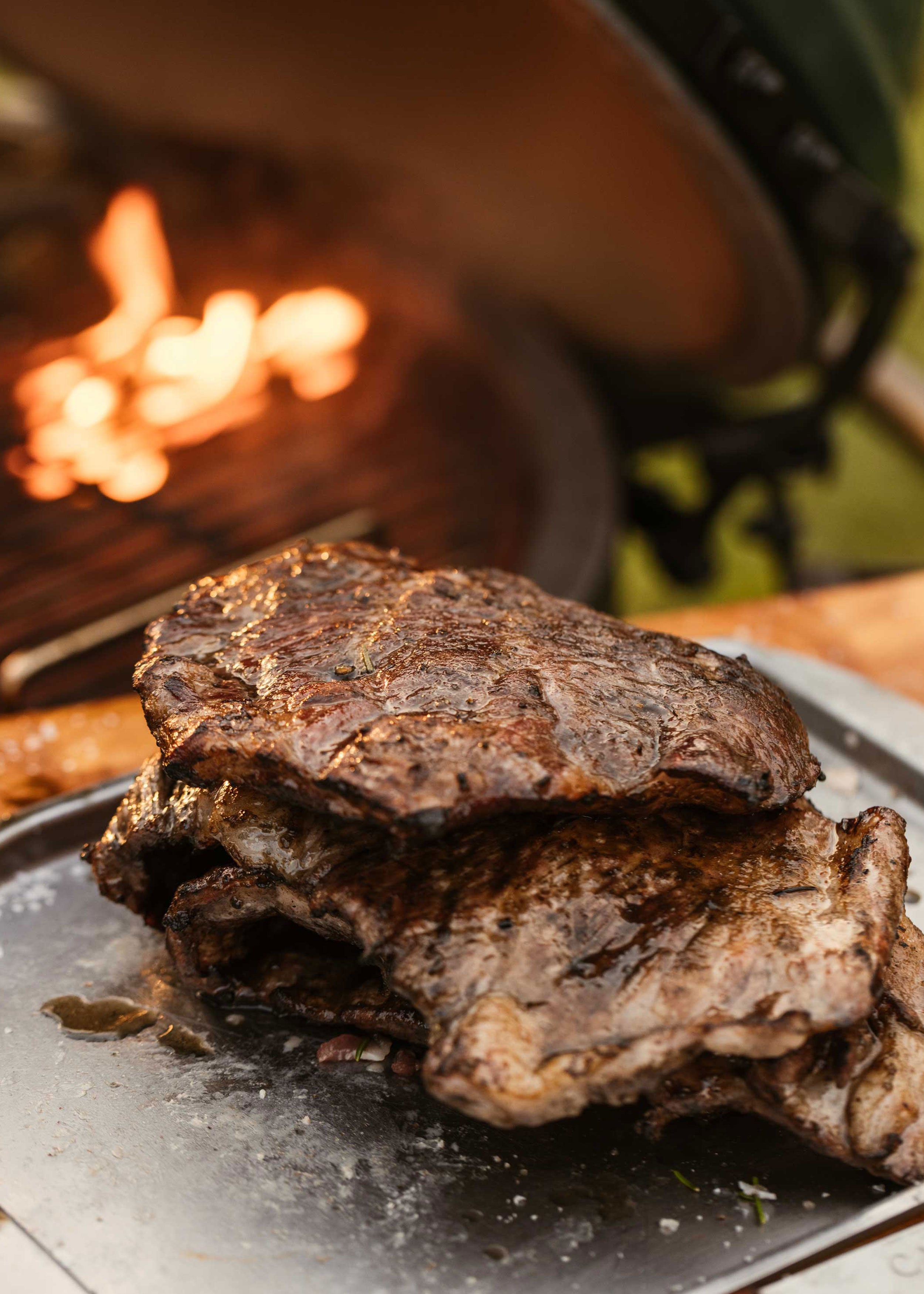 2pc Ibérico Rib Cap ‘Abanico’ Steak