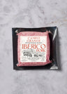 Campo Grande Iberico Pork ground meat package with cream and red label on black vacuum-sealed wrapper.